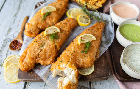 Haddock In Batter